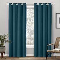 Wayfair | 108 Inch Teal Curtains & Drapes You'll Love in 2023